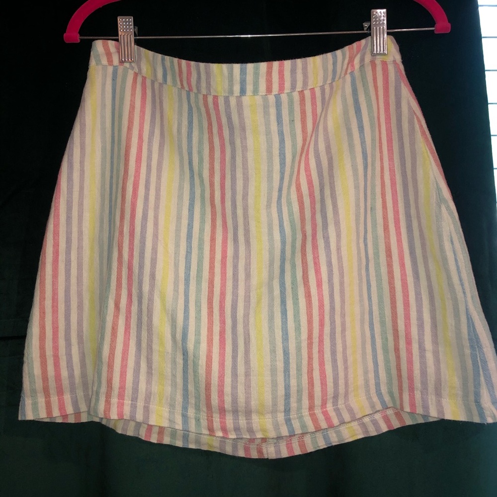 Rainbow Mini Skirt